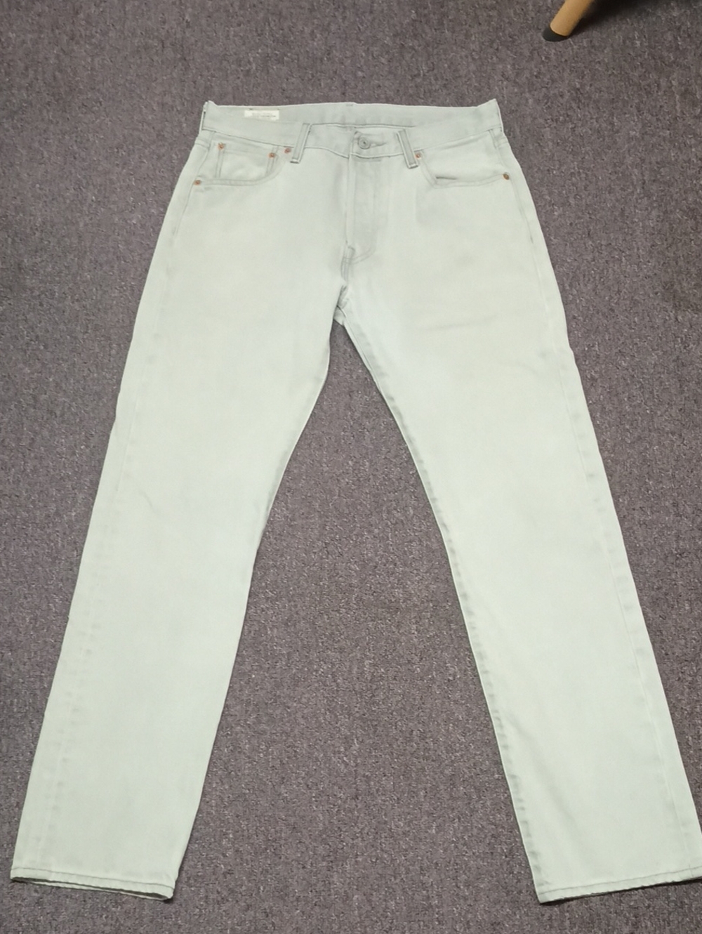 Levi's Premium 501 San Francisco Jeans White Wash 30x32